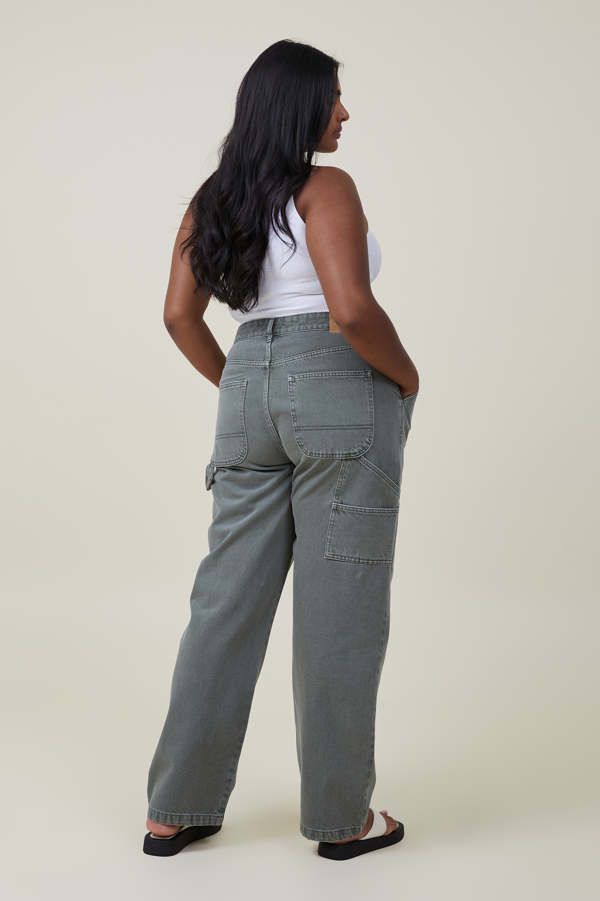 WALSALES High and Thin Loose Womens Pants Plus Size Jeans India | Ubuy