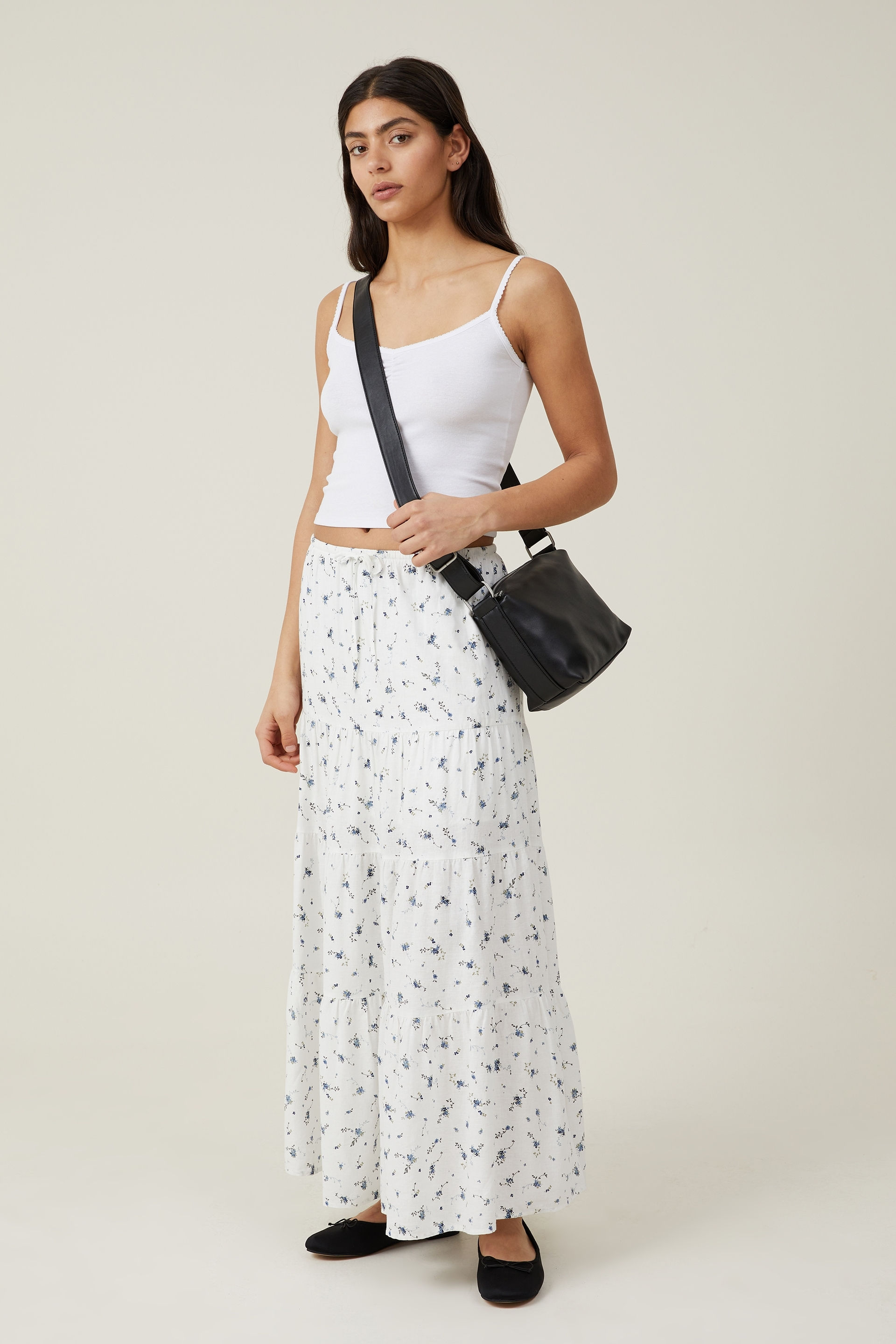 Haven Tiered Maxi Skirt