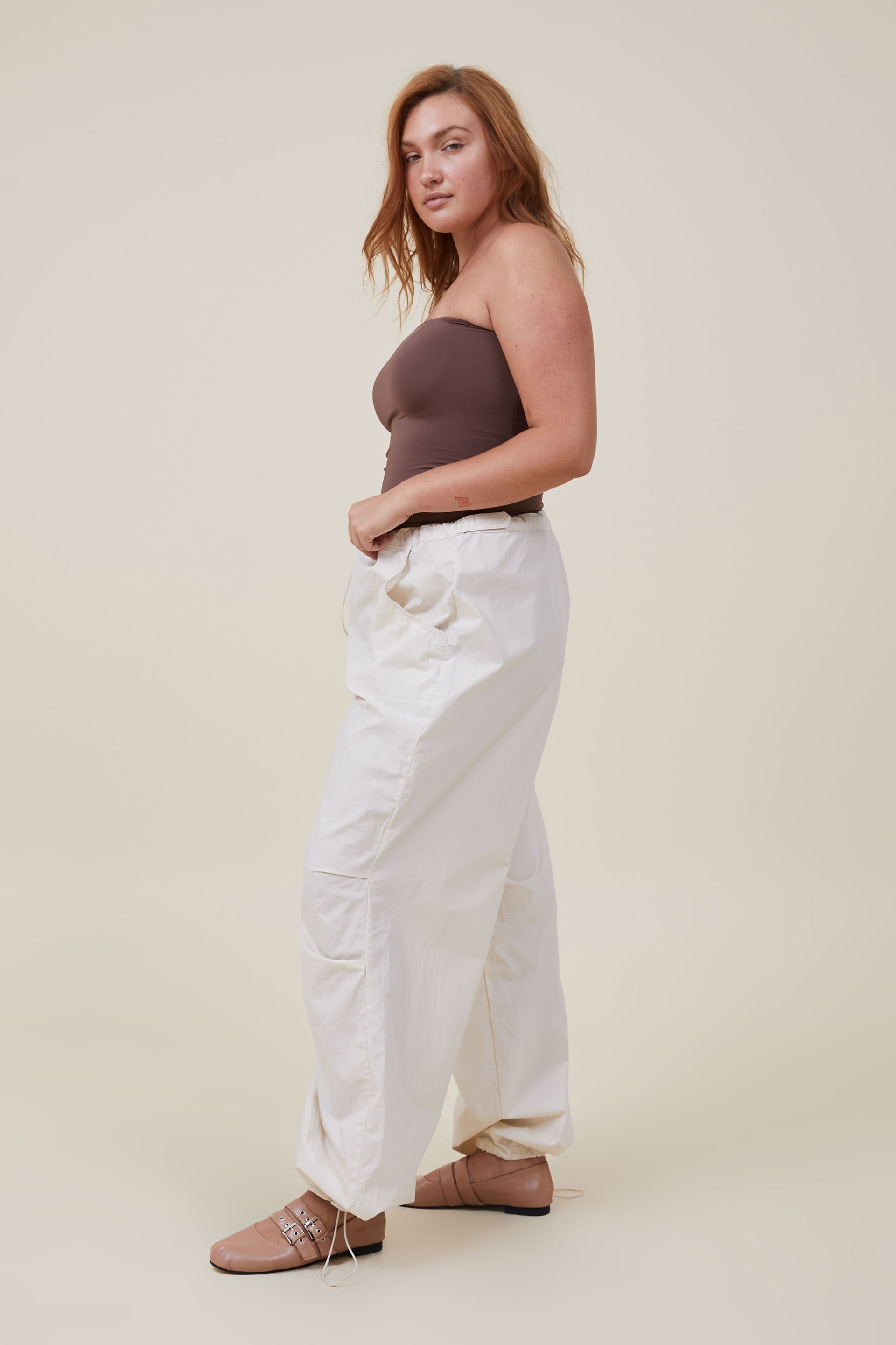 cotton on jordan oversized pleat pant