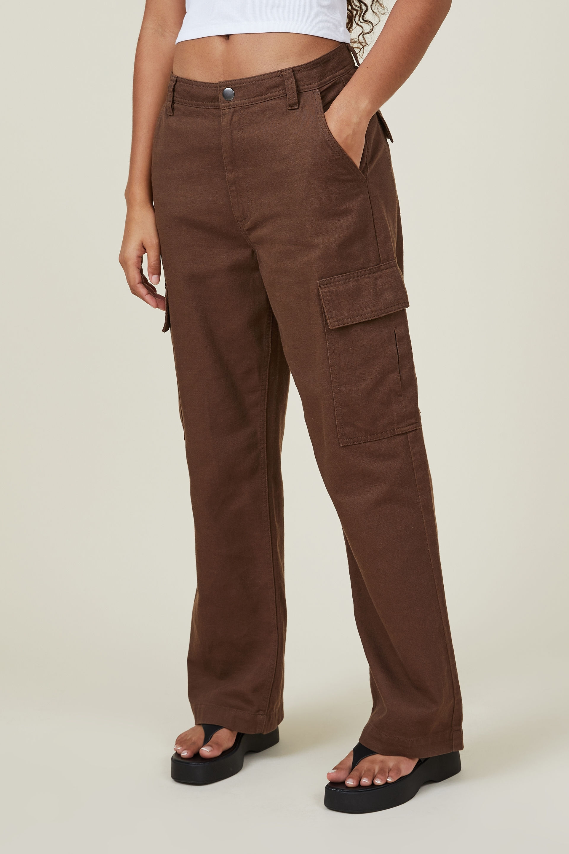 bobbie cargo pants cotton on