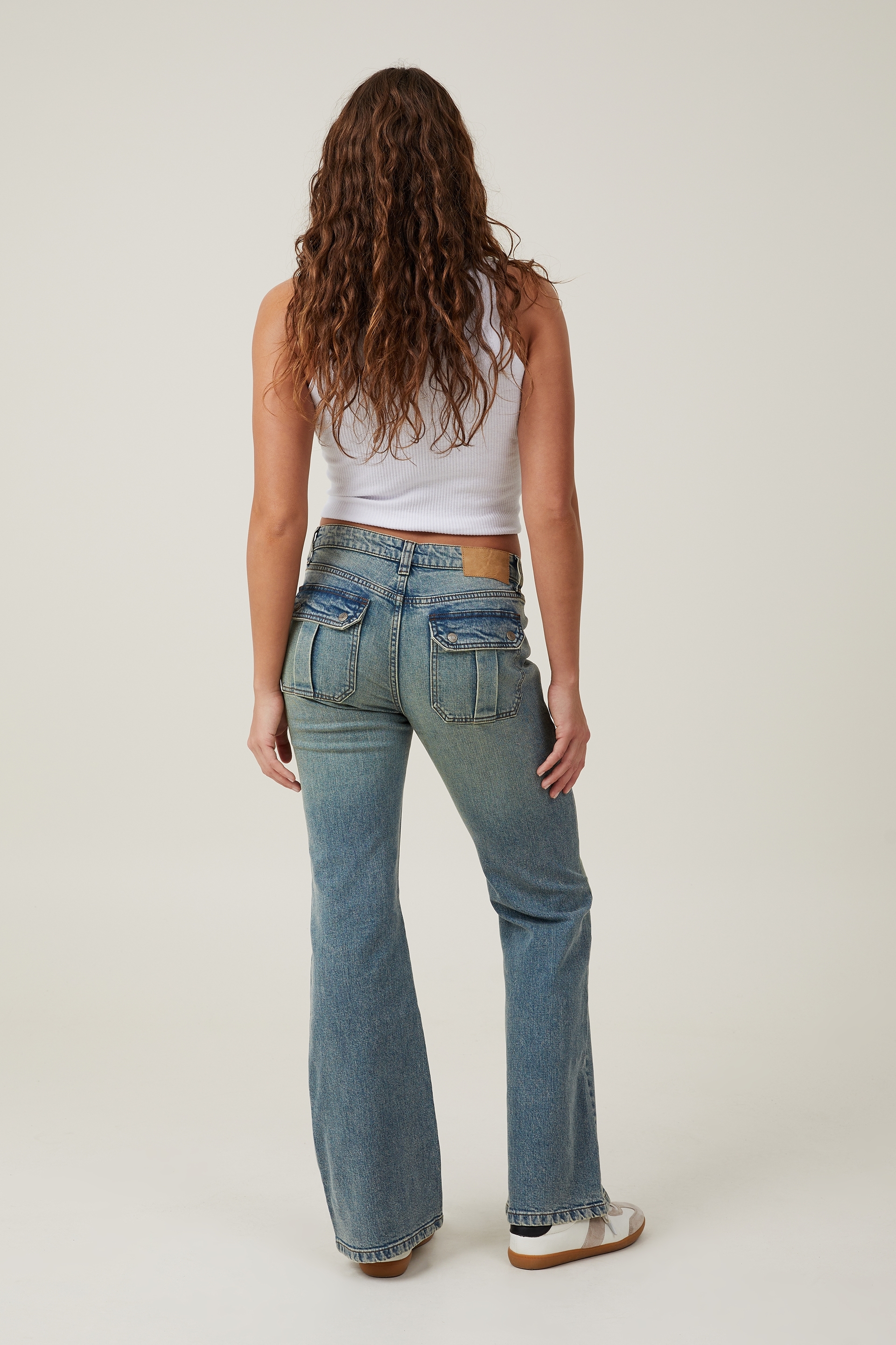 Organic Cotton Stretch Boot-Cut Jean