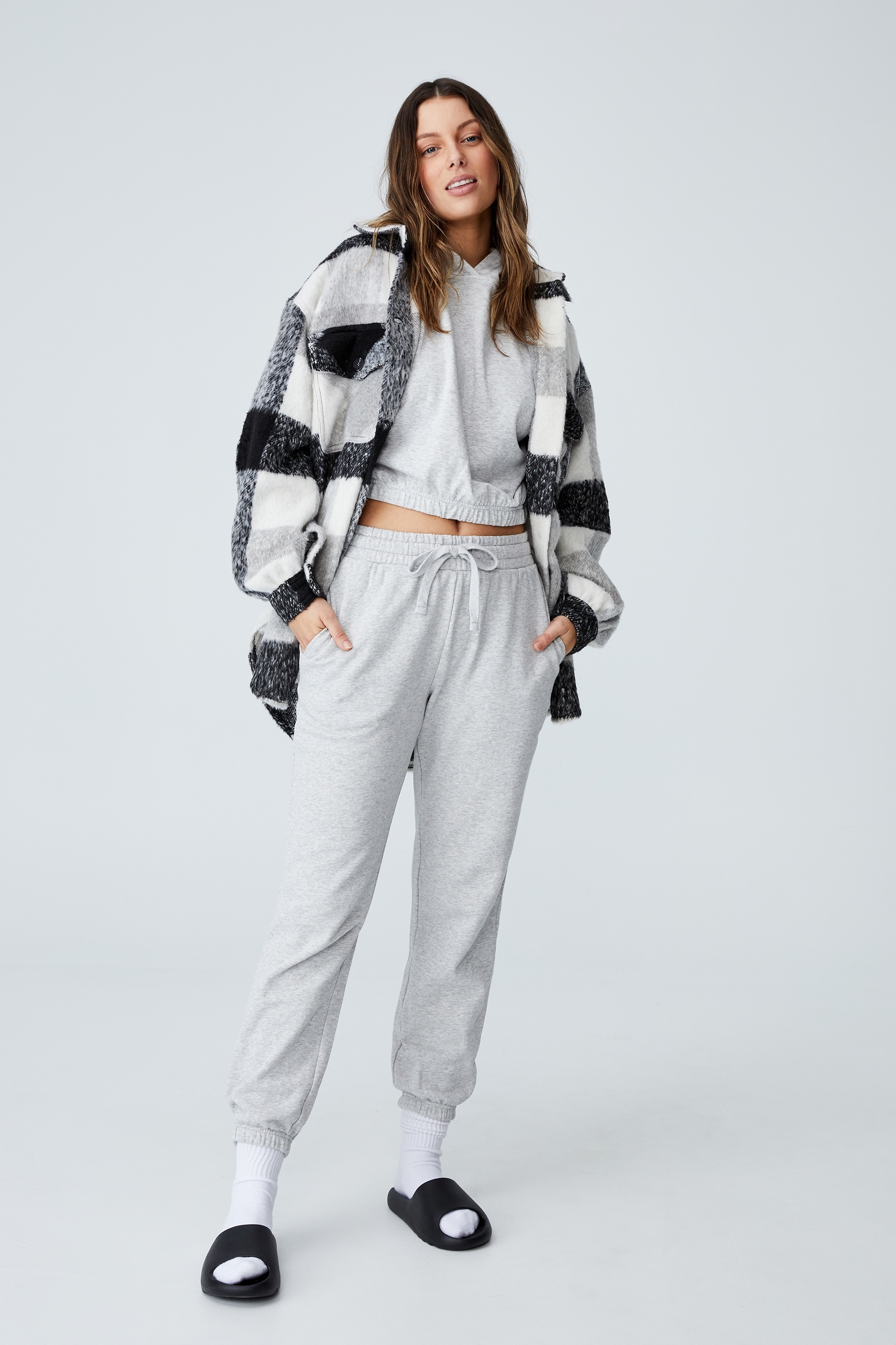 Cotton On Women - Freestyle Trackpant - Light grey marle