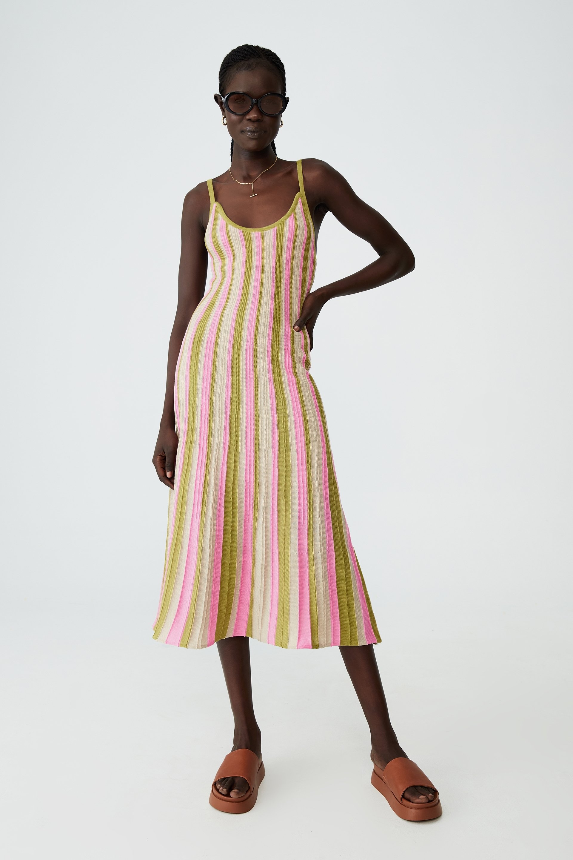 cotton on striped dress