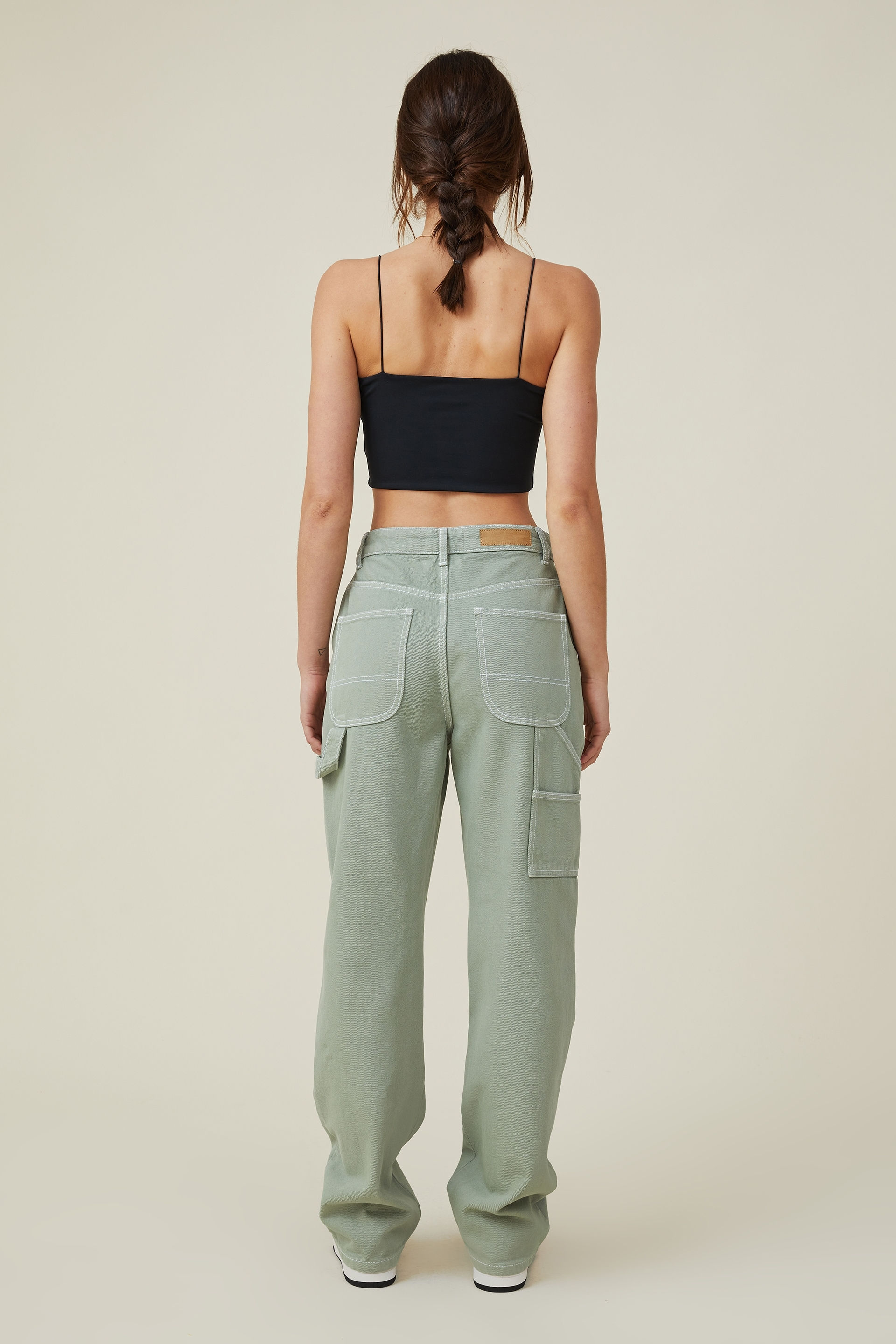 carpenter pants green