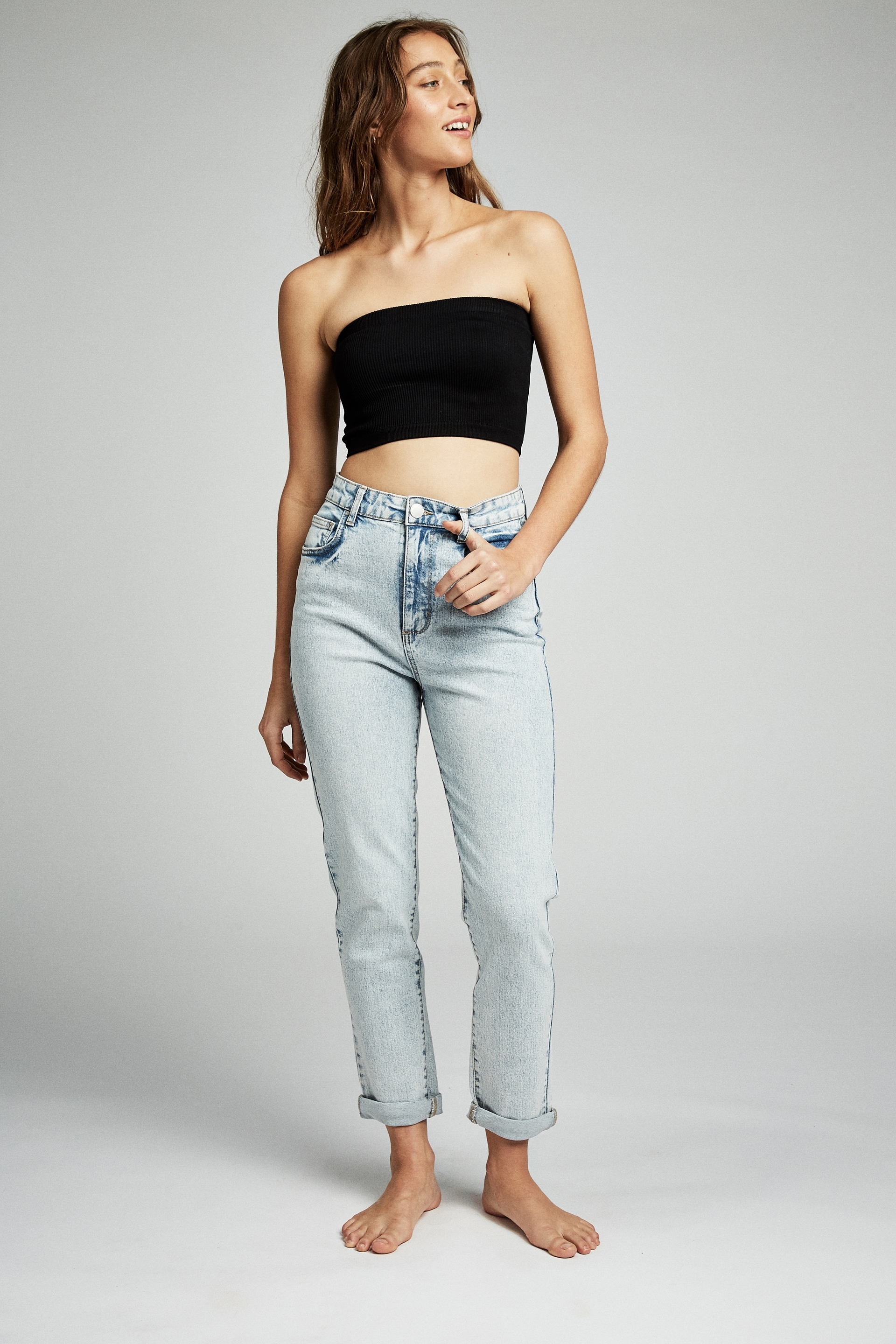 cotton on high 90s stretch jean