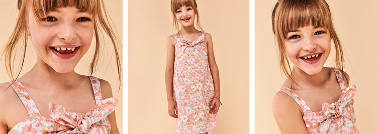 cotton dress for kids